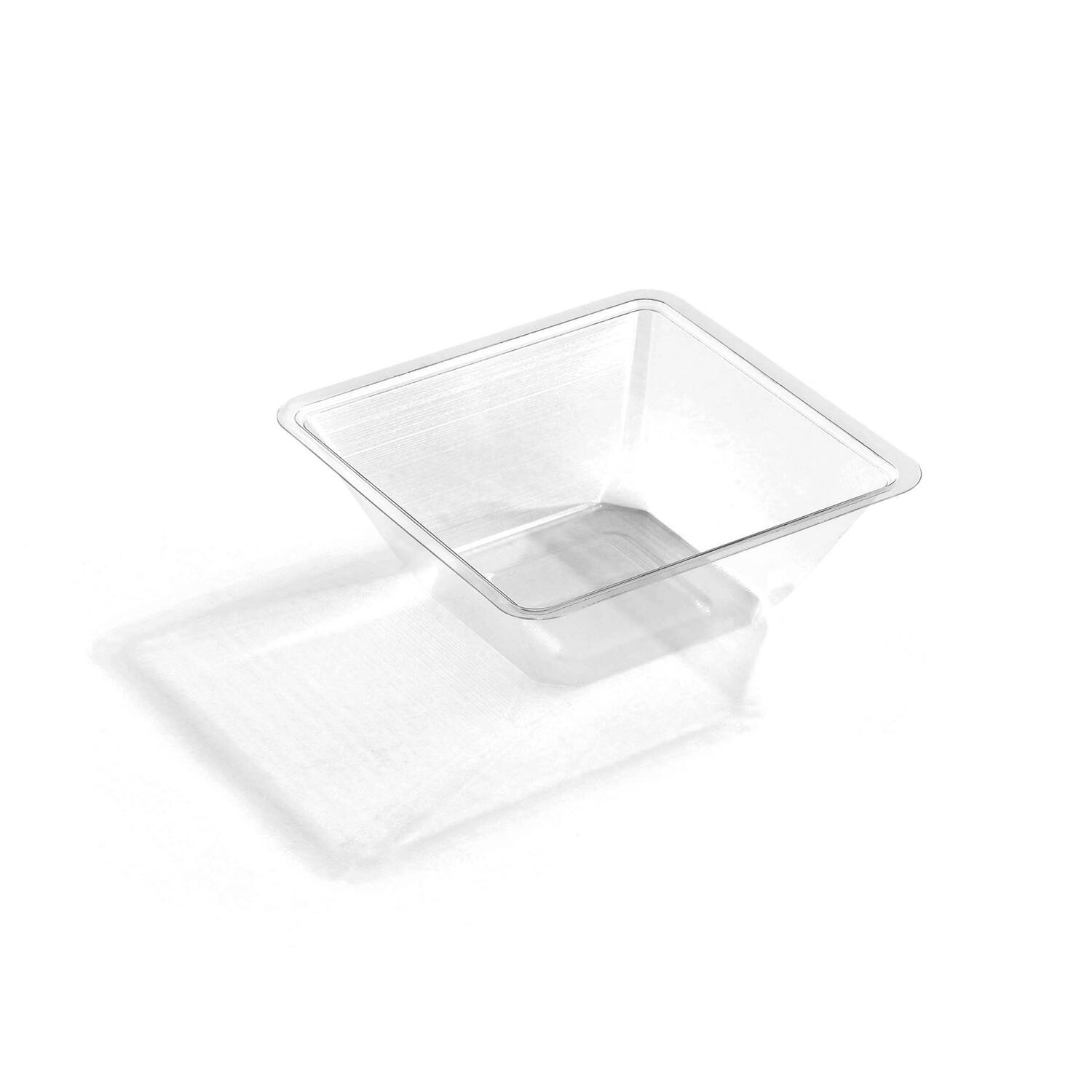 SALADEBOWL 175ml 4KANT TRANSPARANT  600st